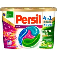 Persil Color 4in1 Discs (52 Waschladungen), Colorwaschmittel mit Tiefenrein-Plus Technologie und langanhaltender Frische, Waschmittel für leuchtende Farben