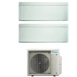 Bluevolution Dual Split Inverter Klimagerät Serie Stylish White 5+12 Mit 2mxm50a R-32 Wi-fi Integrated 5000+12000 Farbe Weiß Italienische Garantie - Daikin