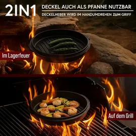 gusskönig Dutch Oven 9 L Gusseisen