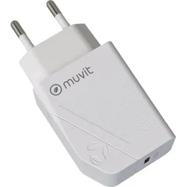Muvit MCACC0014, Drinnen, AC, Weiß - Weiß