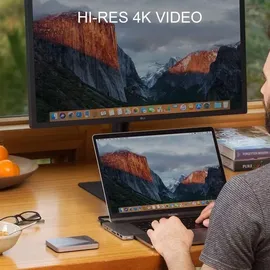 Hyper HyperDrive NET 6-in-2 USB-C Hub - Grau