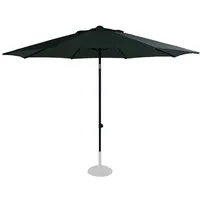 Hartman Sophie+ Sonnenschirm Ø300cm Schwarz|Grün