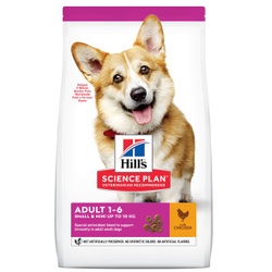 Hill's Adult Small & Mini Huhn Hundefutter 2 x 6 kg