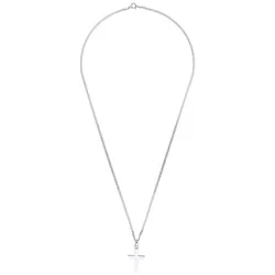 Smart Jewel Kette mit Kreuz - Anhänger, Silber 925 Ketten   Silber 