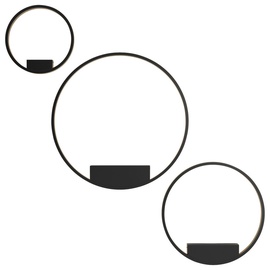 MAYTONI Deckenleuchte, schwarz - 60x3.5x60 cm
