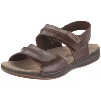 Mephisto SAGUN SCRATCH 3451 DARK BROWN P5102859, Herren Sandalen, Braun (DARK BROWN SCRATCH 3451), EU 42 (UK 8 / US 8.5) - 42 EU Weit