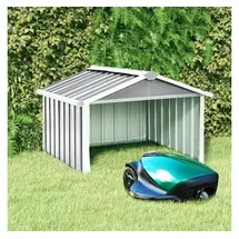 vidaXL Mährobotergarage Grau