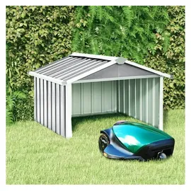 vidaXL Mährobotergarage Grau