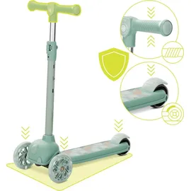 Lorelli JETSTER 3-Rad Kinder-Scooter Grün/Weiß