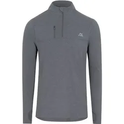 DANISH ENDURANCE Langarmshirt Half Zip Herren Sport Funktionsshirt mit Daumenloch & Reflexion