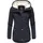 Marikoo Damen warme Winterjacke mit Kapuze Bikoo blau, Gr. XL - XL