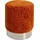 Kare Hocker Berry High Polyester 39 x 47 x 39 cm Orange/Silber