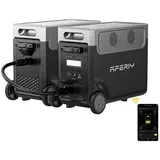 AFERIY P310 Powerstation Set 7680Wh LiFePO4 – 3600W AC, USV, App-Steuerung, Solargenerator inkl. Zusatzakku