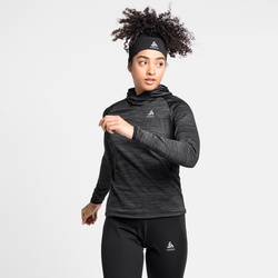 Odlo Women's Millennium Element Midlayer Hoody black melange (60008) XS