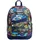 Seven Rucksack, Backpack für Schule, Uni & Freizeit, Geräumige Schultasche für Teenager, Mädchen und Jungen, mit Trinkflaschenfach, blau, italienisches Design, NEW FIT CAMO STAINS