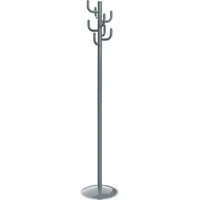 Maul Kleiderständer MAULpolaris Lite 9402682 silber Metall 8 Haken