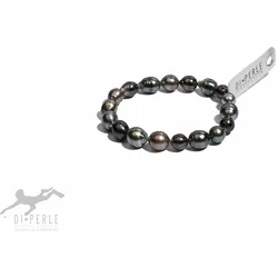 Perlenarmband ADELIA ́S "Damen Perlenschmuck Tahiti Perlen Armband ( 19 cm )", silber (30. dez), Armbänder, Damen, 19, Damen Perlenschmuck