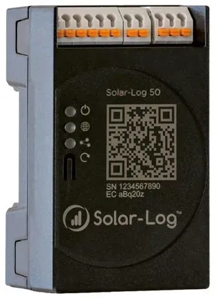 SOLARLOG 50 GATEWAY zur Aufzeichnung der Daten der PV-Anlage