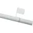 Ø 8 - 10 mm 80 - 110 cm weiß