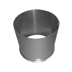 Bertrams Wandfutter einfach -  180 - silber