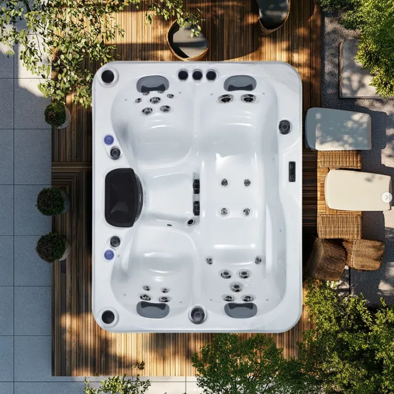 Outdoor Whirlpool - Glacier (213x165x80cm)