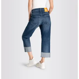 MAC Baggy Jeans in Blau mit Straight Leg-D38