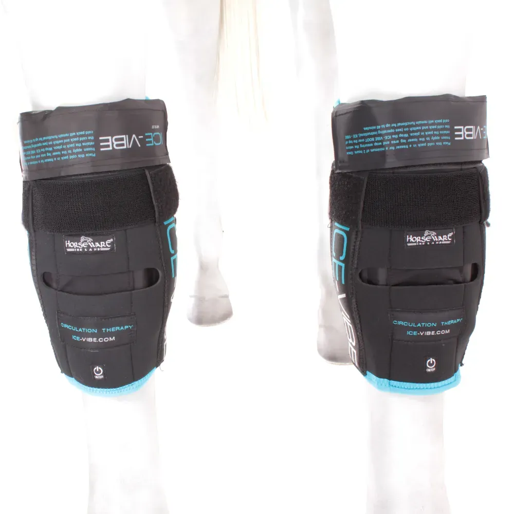 Horseware Ice-Vibe LED für das Vorderfußwurzelgelenk / Knee Wrap, Warmblut
