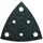Fein Deltaschleifpapier-Set 80 mm K 60 50 St. 63717109035