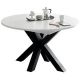 58 aufm Kessel Edda 110 x 78 x 110 cm schwarz/weiß