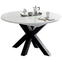 58 aufm Kessel Edda 110 x 78 x 110 cm schwarz/weiß
