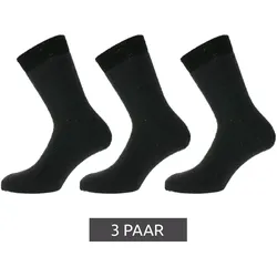 3 Paar MENS WORK SOCKS Arbeits-Socken Baumwoll-Socken Work-Socken lange Socken MWS-21002 Charcoal Grau - 42-45