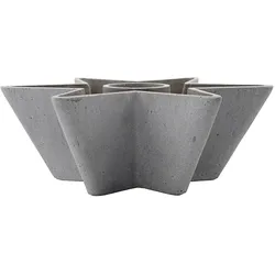 House Doctor - Mold Star Kerzenhalter, grau