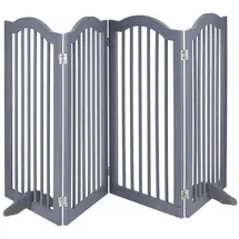 Relaxdays Graues Absperrgitter 92 cm hoch Grau