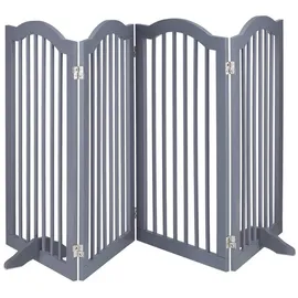 Relaxdays Graues Absperrgitter 92 cm hoch Grau