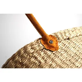 Kobolo Korbtasche beige