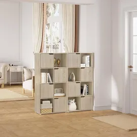 Woltu Bücherregal 60 x 120,5 x 30 cm Schwarz