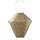 lumiz Lampion Kunststoff Ø28/H28 cm Solar gold