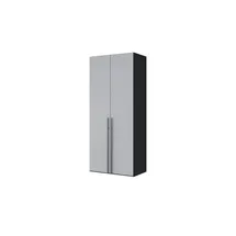 Sconto Drehtürenschrank Dreamer 101,9 x 236 x 58 cm Grau