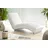 SalesFever Relaxliege PASEH Kunstleder 60 x 81 x 171 cm Weiß mit Liegeposition