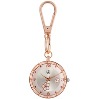 Avaner Taschenuhr mit großes Zifferblatt Rucksack Schlüsselanhänger Uhr Schwesternuhren mit Clip Pocket Watch für Damen Herren Jungen Mädchen