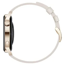Huawei Watch GT 3 Elegant 42 mm light gold white leather
