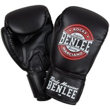 BENLEE Rocky Marciano Pressure Boxhandschuhe, Black/Red/White, 8 oz