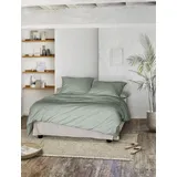 IRISETTE Bettwäsche Lotus 135 x 200 cm Lyocell Salbei