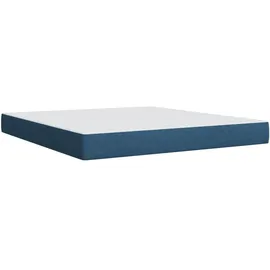 vidaXL Boxspringbett 180 x 200 cm Blau