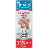 Flexitol Rissiger Fersenbalsam, Sichtbare Ergebnisse in 1 Tag, Für extrem trockene Füße & rissige Fersen, Entfernt harte Haut, 25% Urea, medizinisch bewährte Fußcreme, Diabetiker geeignet, 1 x 56 g