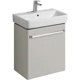 Geberit Waschtischunterschrank 1 Tür 54,9 x 60,4 x 33,7 cm Grau