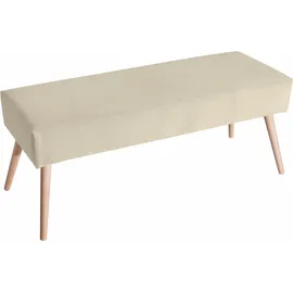 Max Winzer Max Winzer® Sitzbank »Sit«, mit hohen konischen Füßen, beige