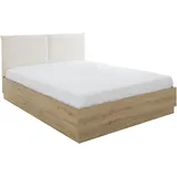 Gami Stauraumbett 160 x 200 cm Beige