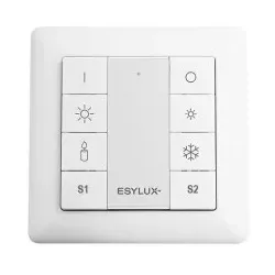 Esylux EO10431388 8-fach Taster Tunable White PUSH BUTTON x8 TW