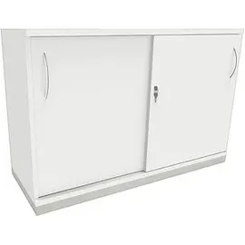 FM Helmets Fastline Schiebetürenschrank 120,0 x 44,2 x 78,1 cm weiß
